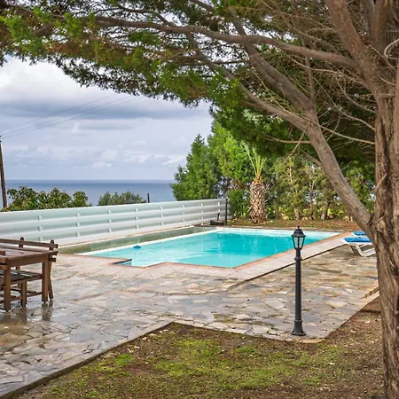 Seaview Paradise With Private Pool & Jacuzzi In Paphos Villa