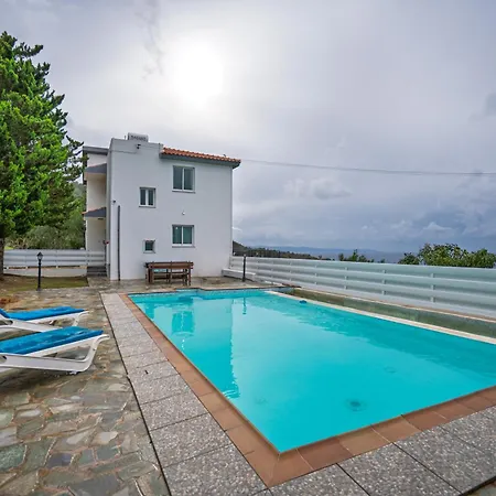 Villa Seaview Paradise With Private Pool & Jacuzzi In Paphos *